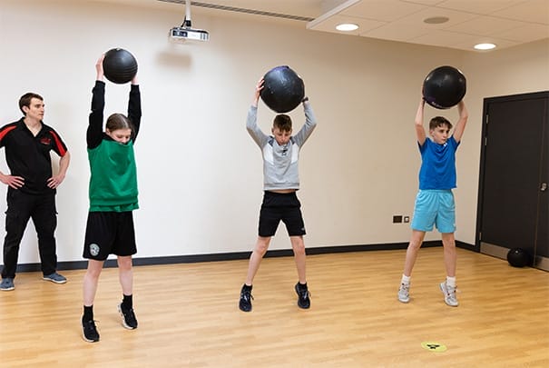 kids group training classes at The Athlete Academy