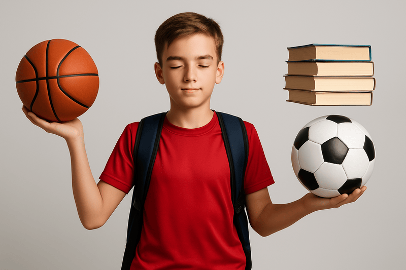 TIME MANAGEMENT FOR YOUTH ATHLETES: How to Teach Your Child to Balance Between Sports & School 4 TIME MANAGEMENT FOR YOUTH ATHLETES