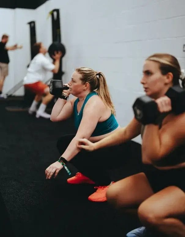 People training in group setting