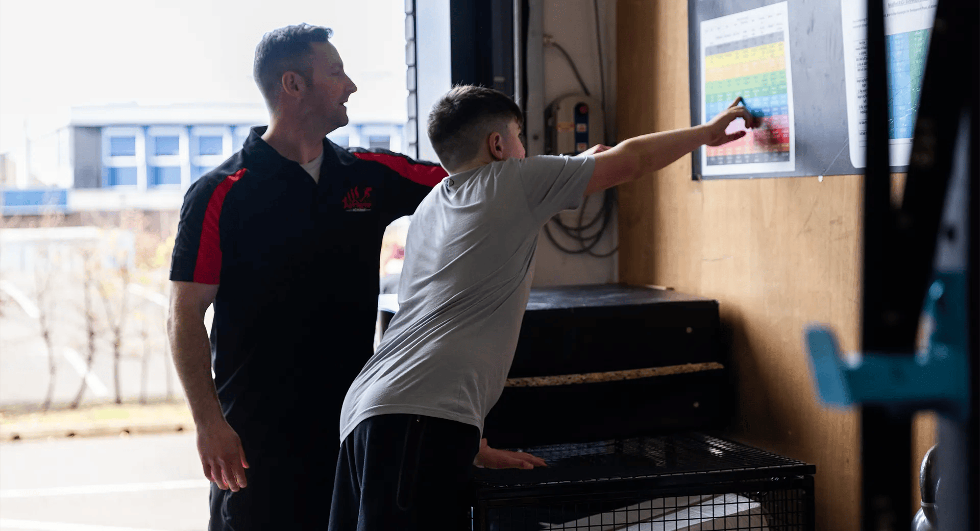 Kid training at The Athlete Academy